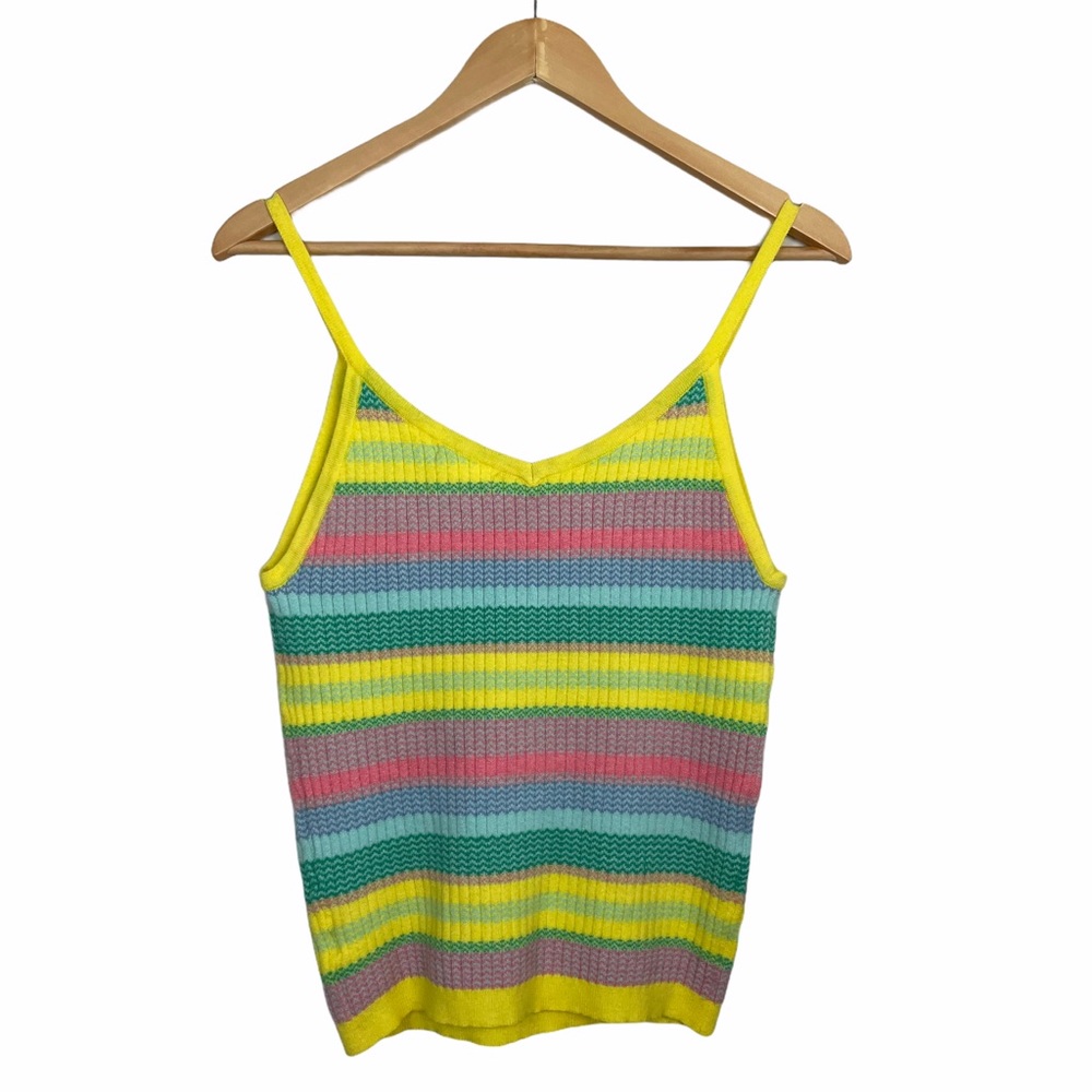 Rainbow Eyeshadow Tank Top